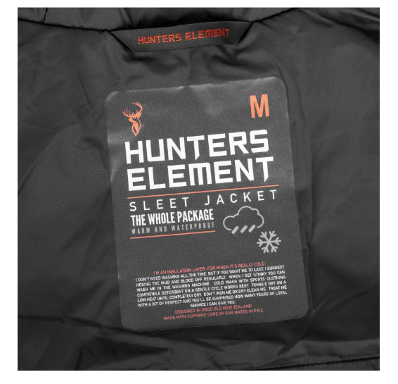 Hunters Element Sleet Jacket - Waterproof Puffer
